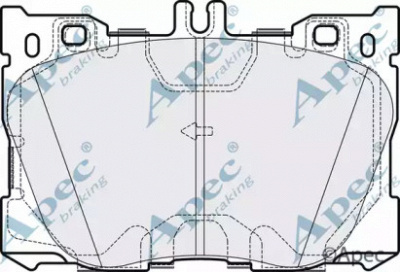 APEC BRAKING pad2139 -  